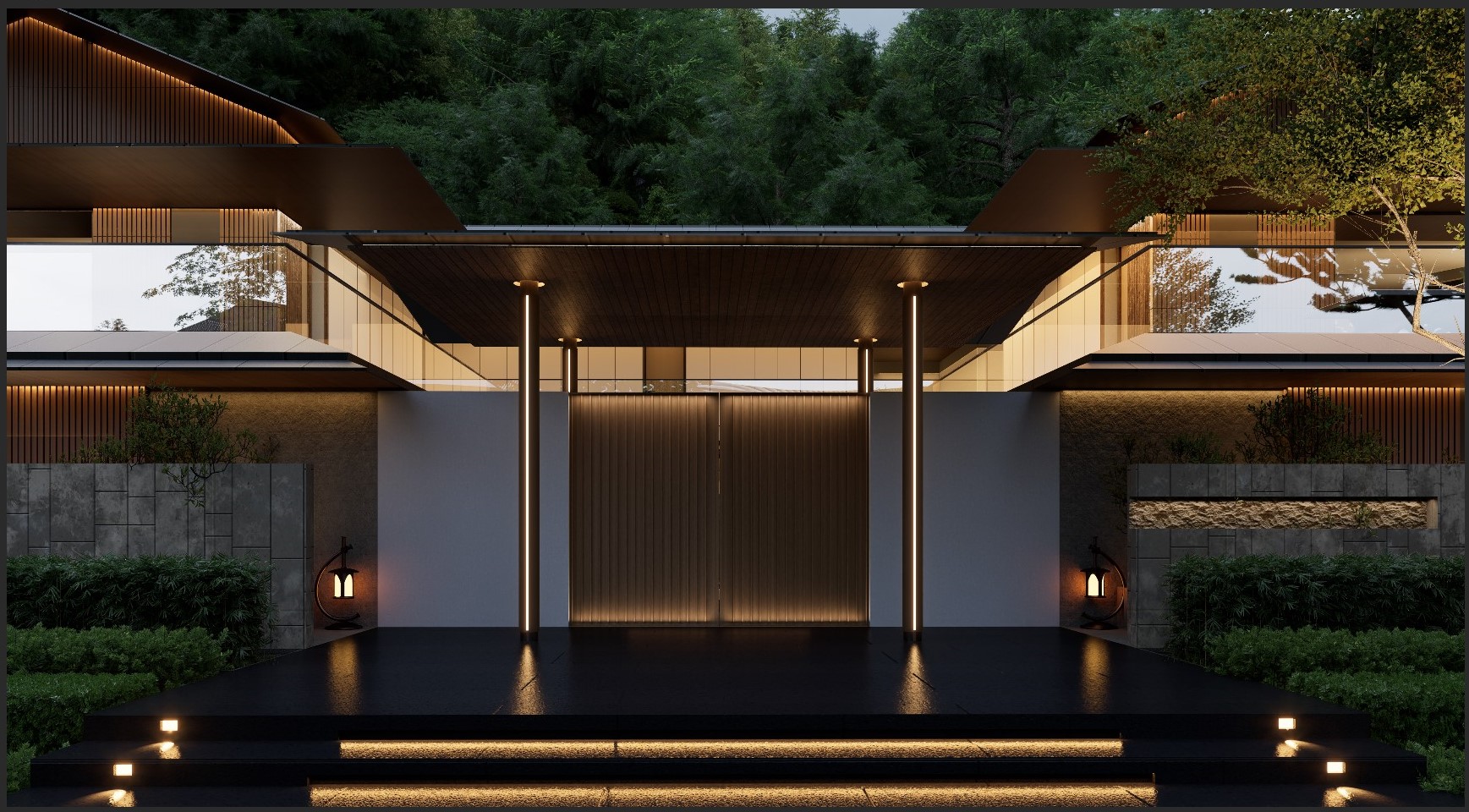 度假建筑渲染-0