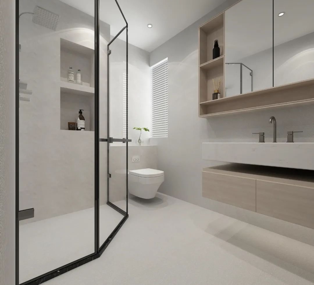 水岸绿洲 · 打造温馨住宅空间丨洛阳市洛龙区无间空间设计工作室-37