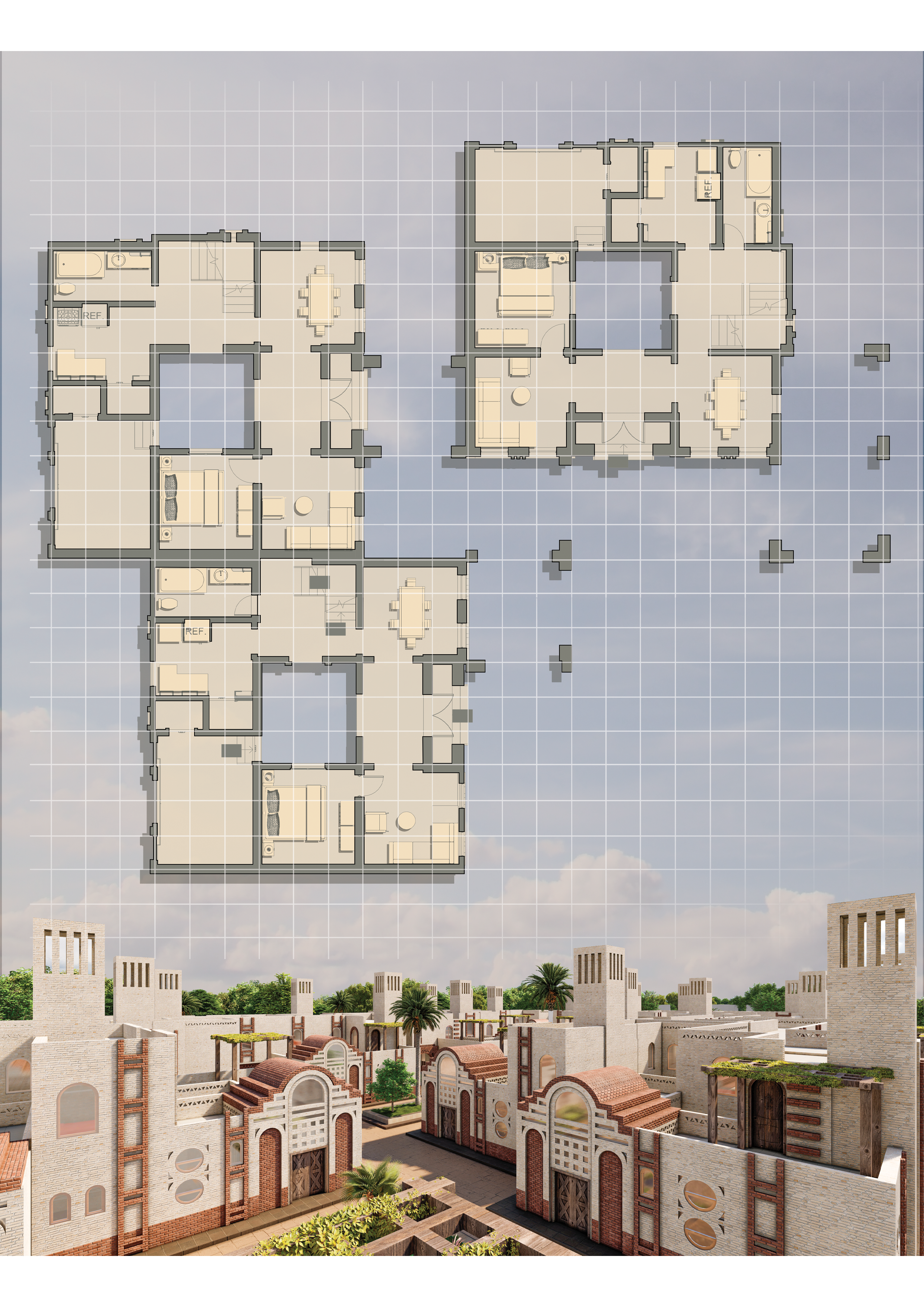 GRADUATION PROJECT - NEW DESERT VILLAGE ( ALTARFAA )-29