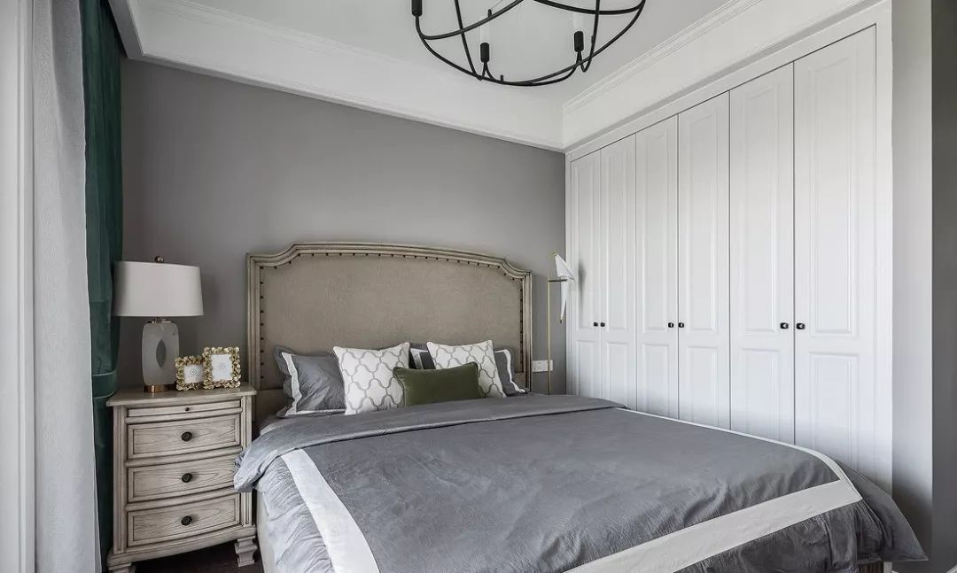 140㎡高级灰轻奢美式五室两厅-29