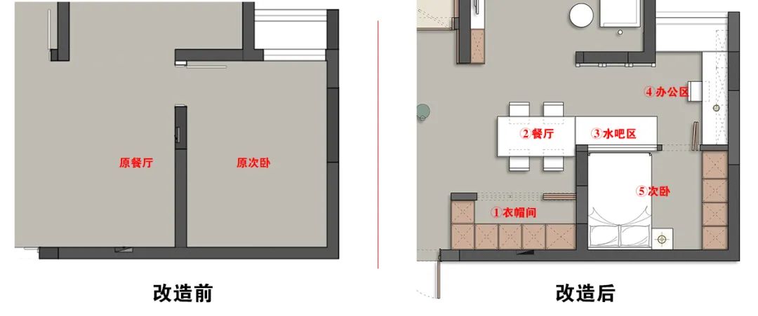 80m²现代简约婚房设计丨大炎演绎-34