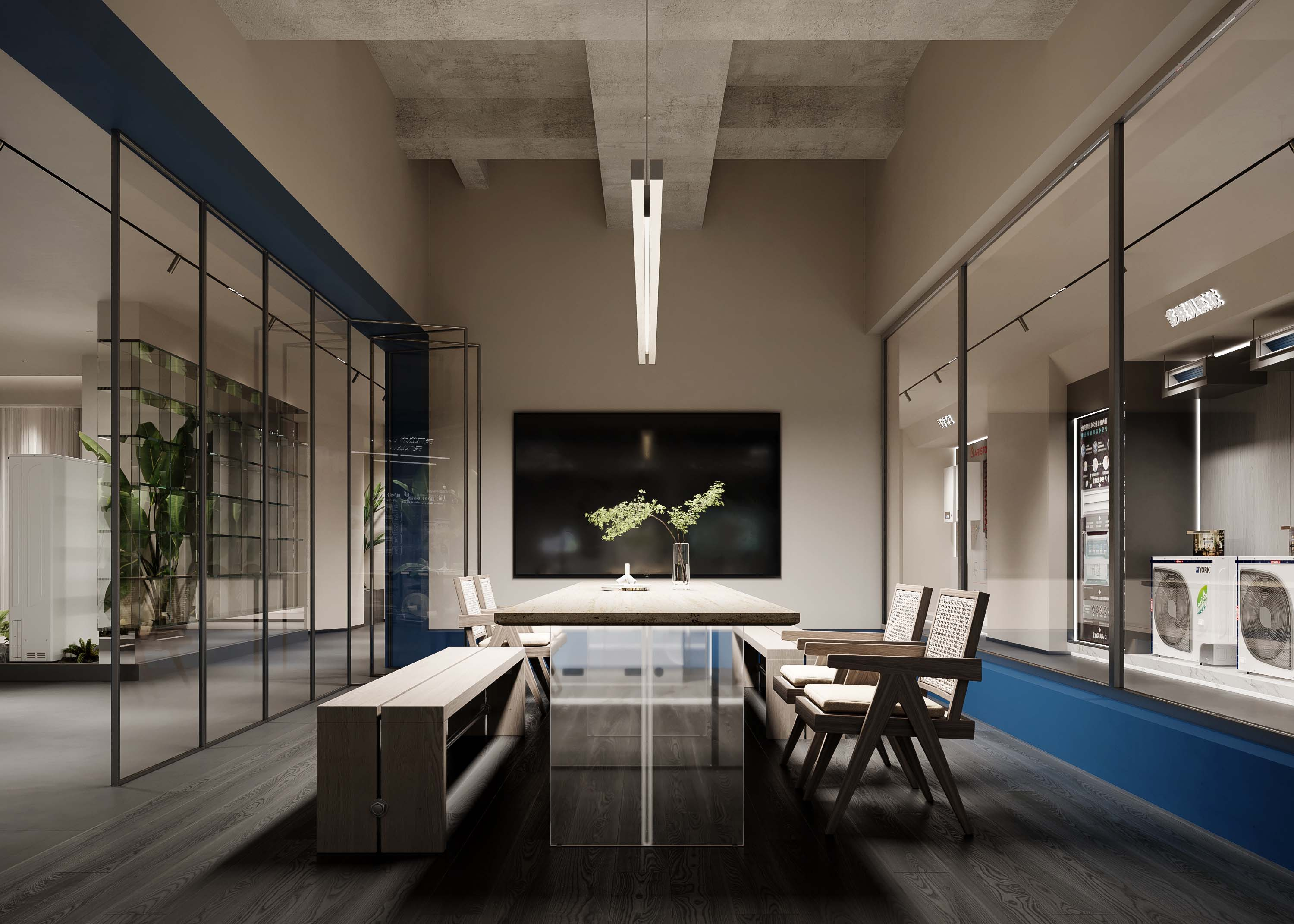 长沙约克 VRF 暖通展厅设计丨中国长沙丨周笙笙全案设计-9