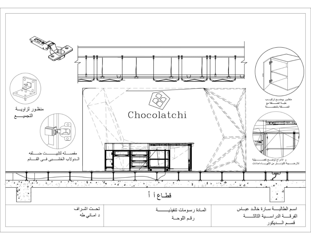Chocolatchi counter working details project-4