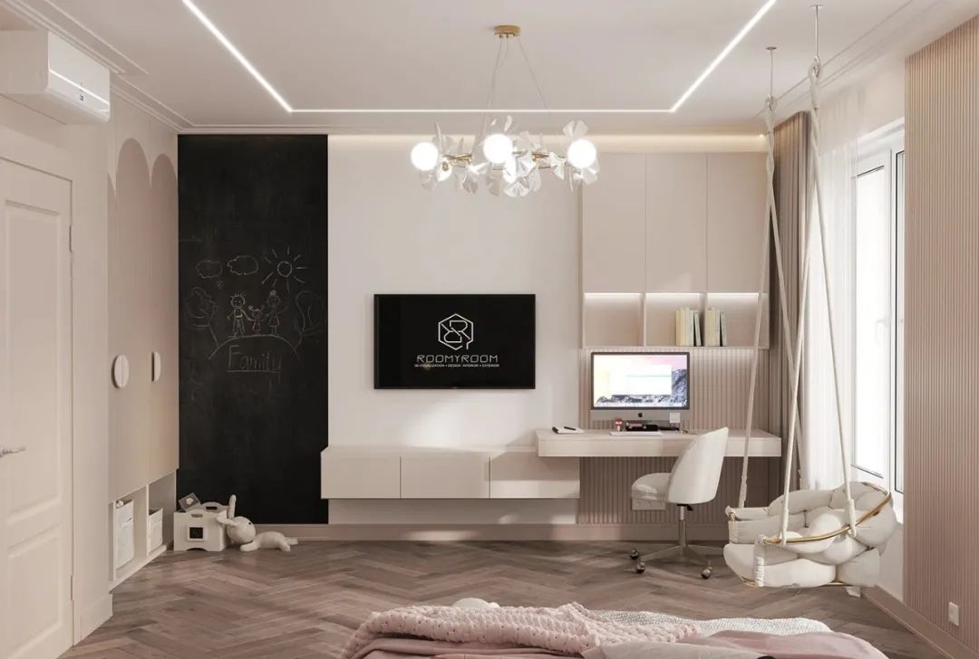 300㎡复式空间设计丨Roomy Room-52