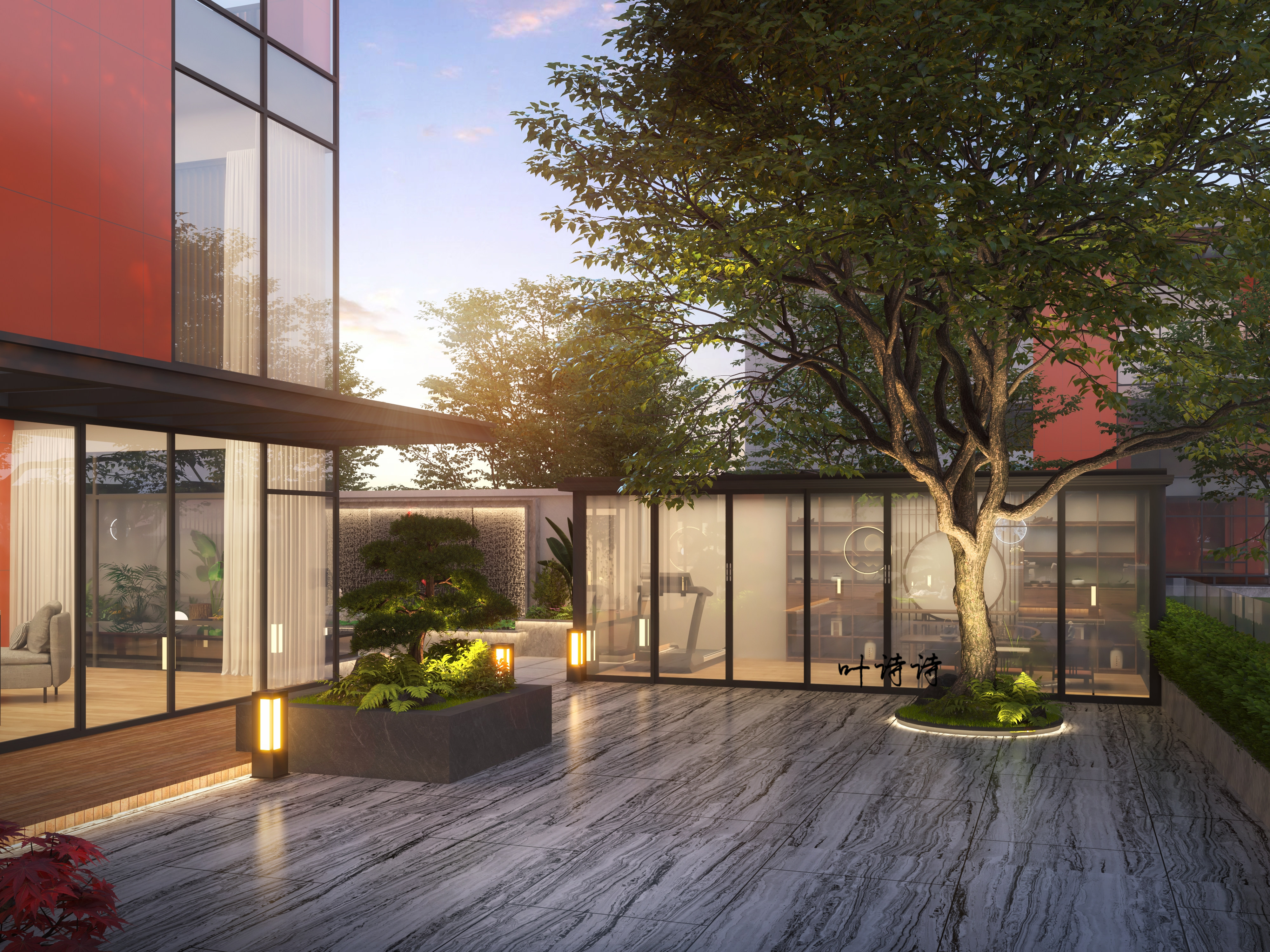 庭院景观表现-2