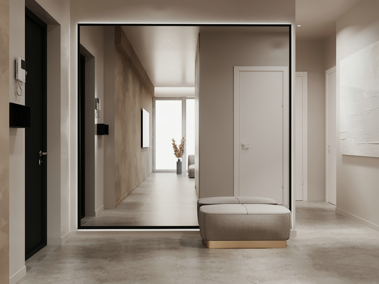 高级灰色系公寓设计-1