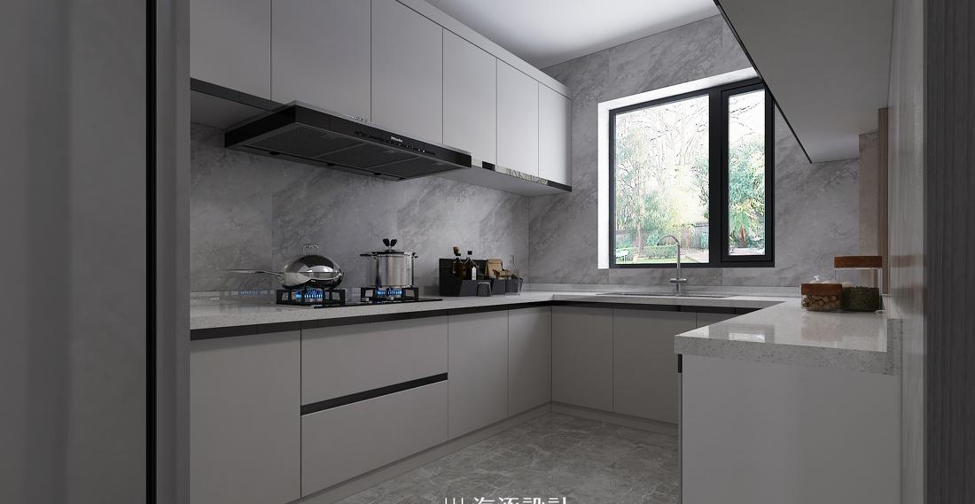 海涵设计┃140㎡新中式私宅-8