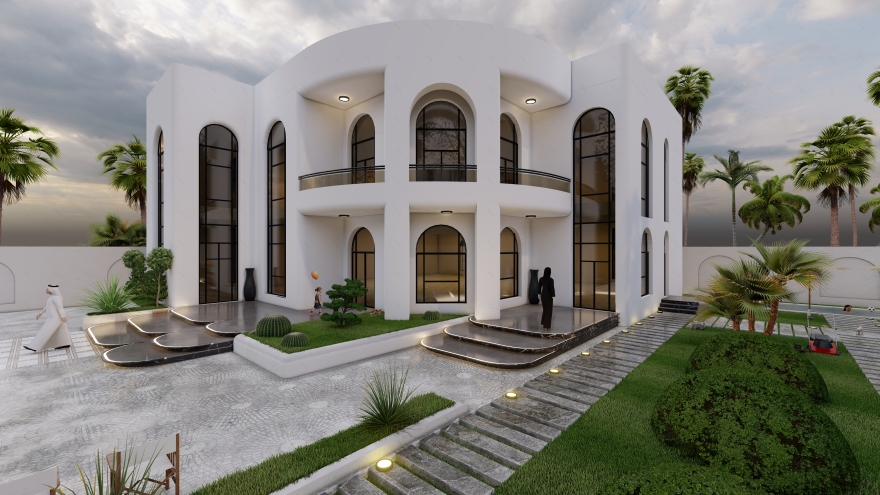 自建别墅丨阿联酋阿布扎比-31