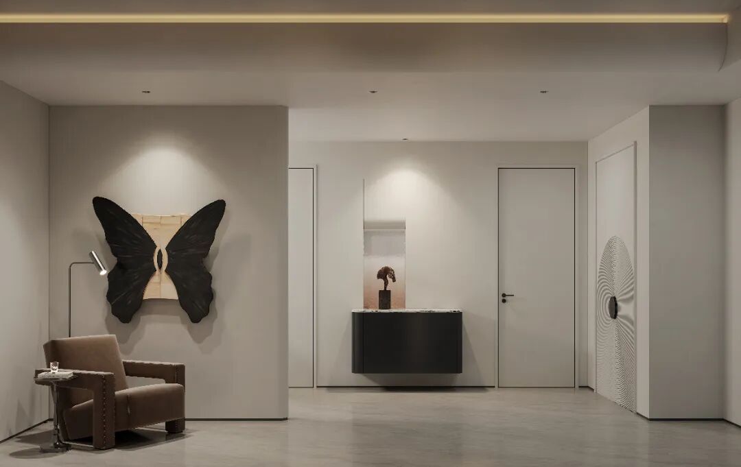 揽月台299㎡中叠现代简约设计-51