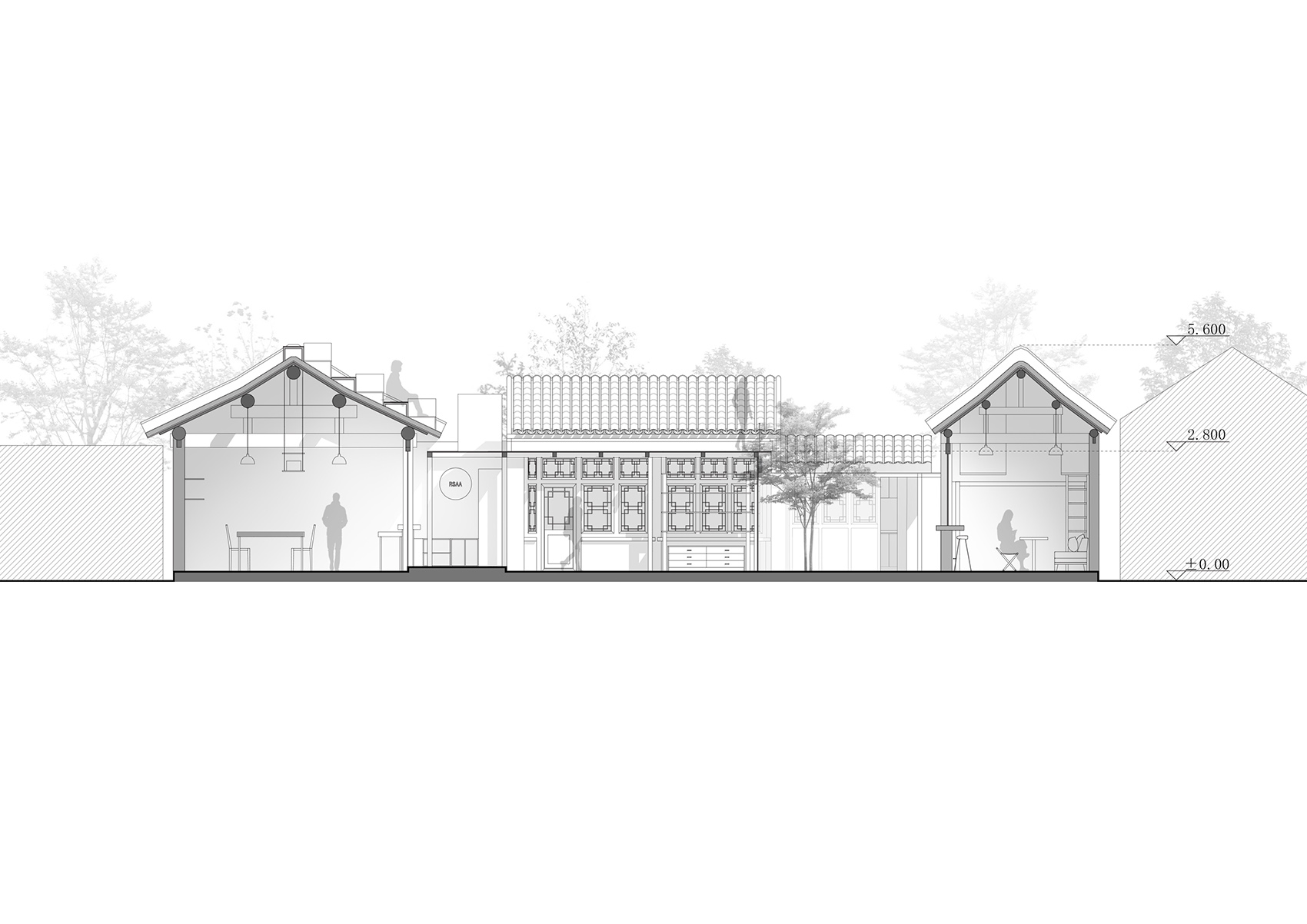 鼓楼7号院改造丨中国北京丨BUZZ庄子玉工作室-156