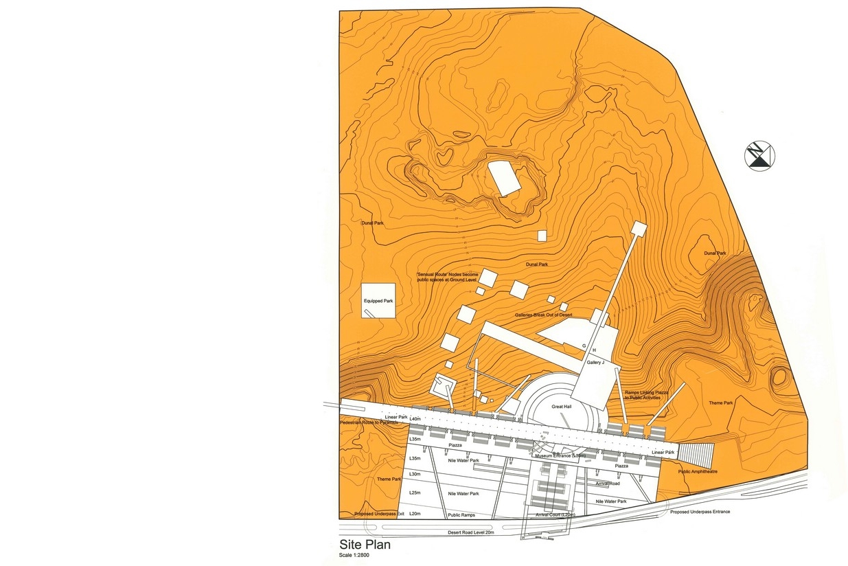 埃及博物馆“第三千年博物馆”国际建筑方案-1
