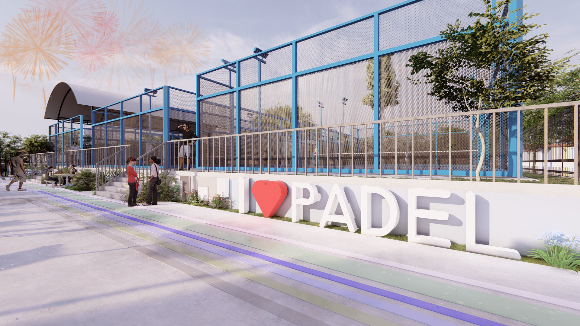 板式网球综合设计丨荷兰丨PADEL POWERS-4