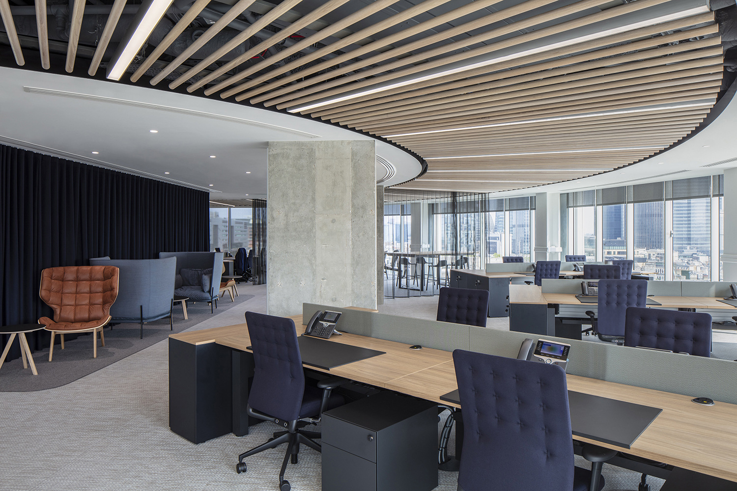 伦敦布鲁克菲尔德地产办公室设计-0