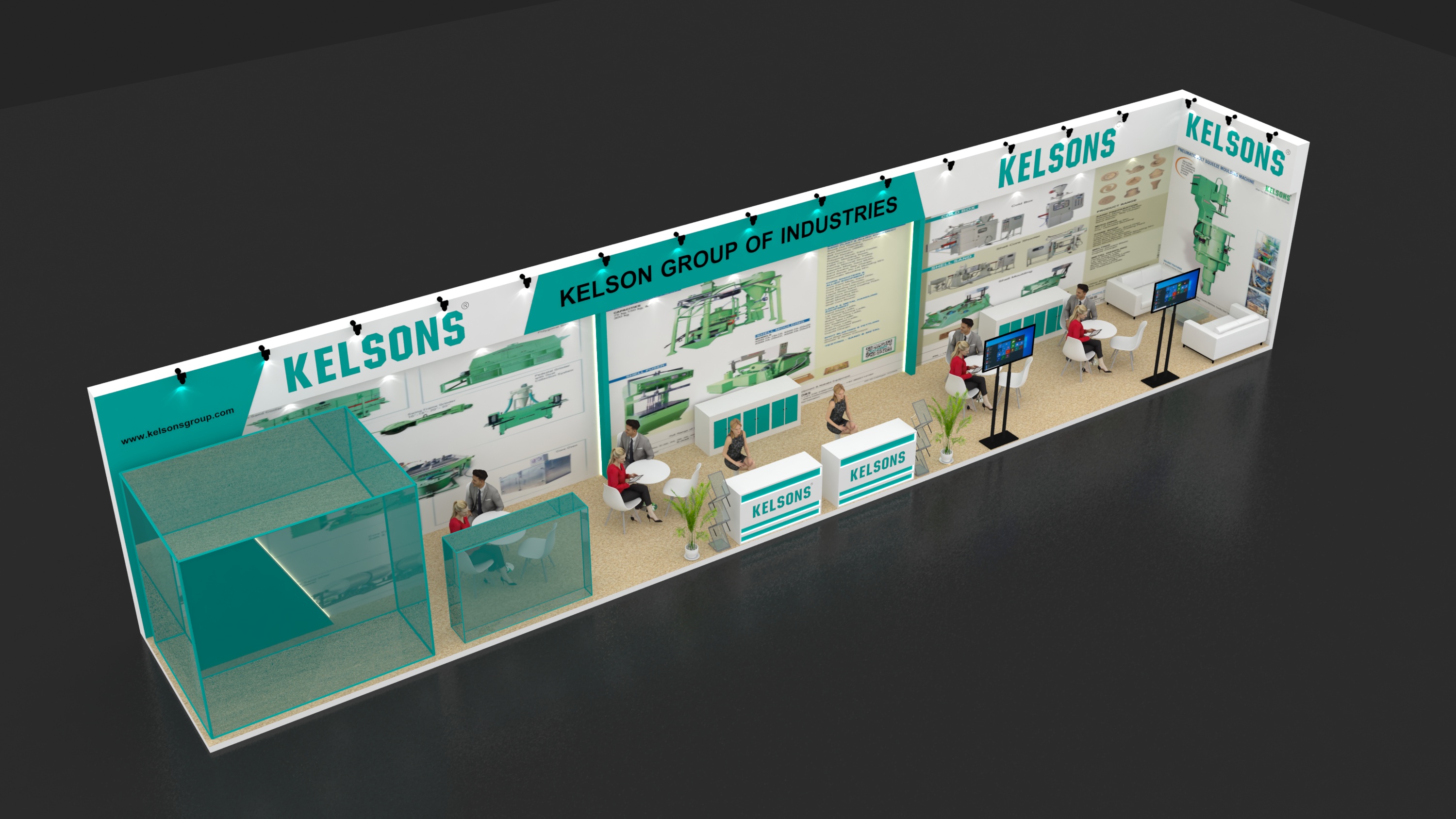 Kelson 2 Side open Stall-4