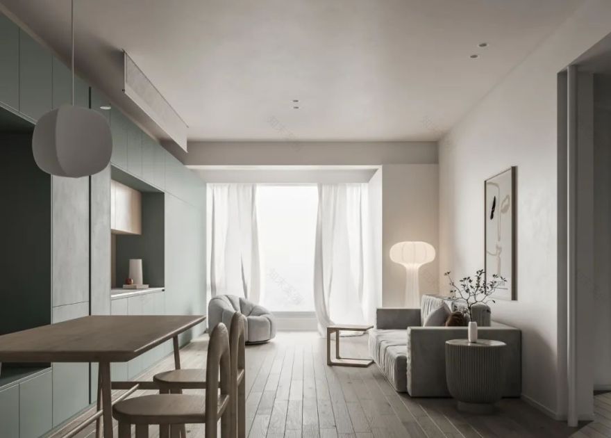 莫兰迪色系家装案例解析-63