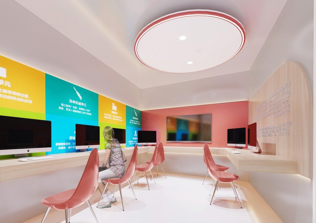 儿童教育培训基地创新设计，寓教于乐空间营造-12