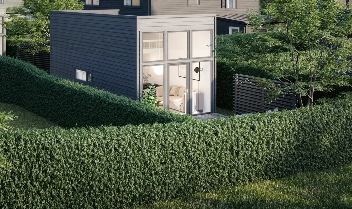 瑞典 25m²全白迷你屋，极致简约之美-14