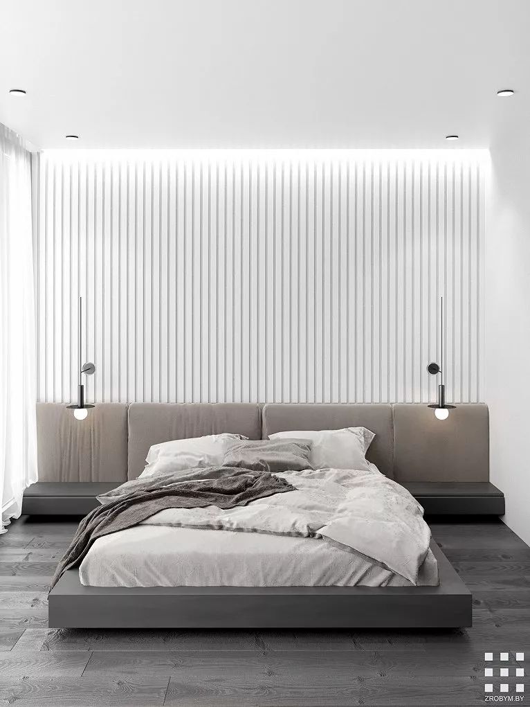 极简北欧风公寓设计，空间元素增添艺术风味-65