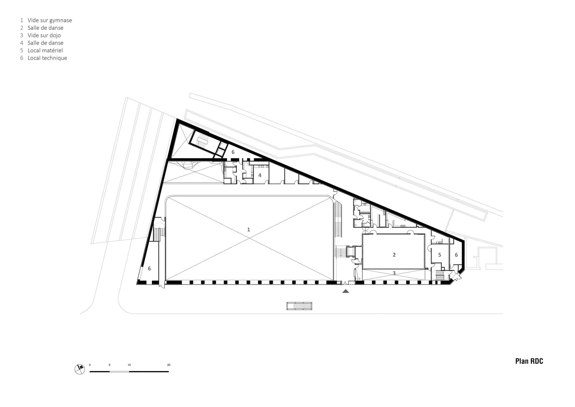 Charcot 体育中心丨法国巴黎丨ODILE+GUZY architectes-36