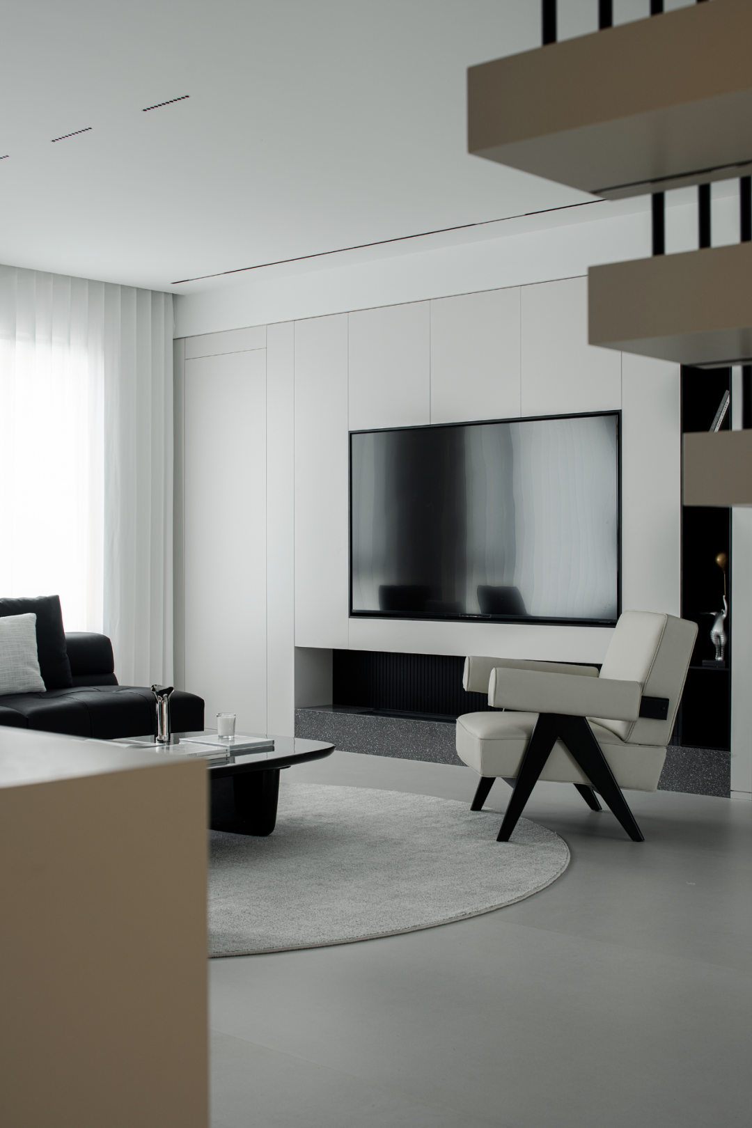 中央公园住宅 · 简约克制的现代美学盛宴丨傅文宇-15