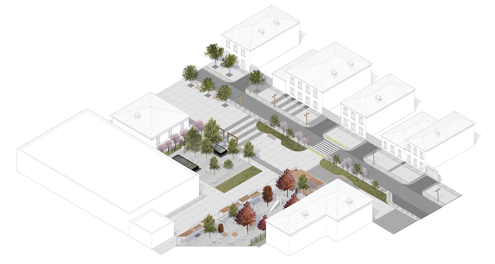 扎赖斯克市中心广场改造，俄罗斯 / Basis architectural bureau-44