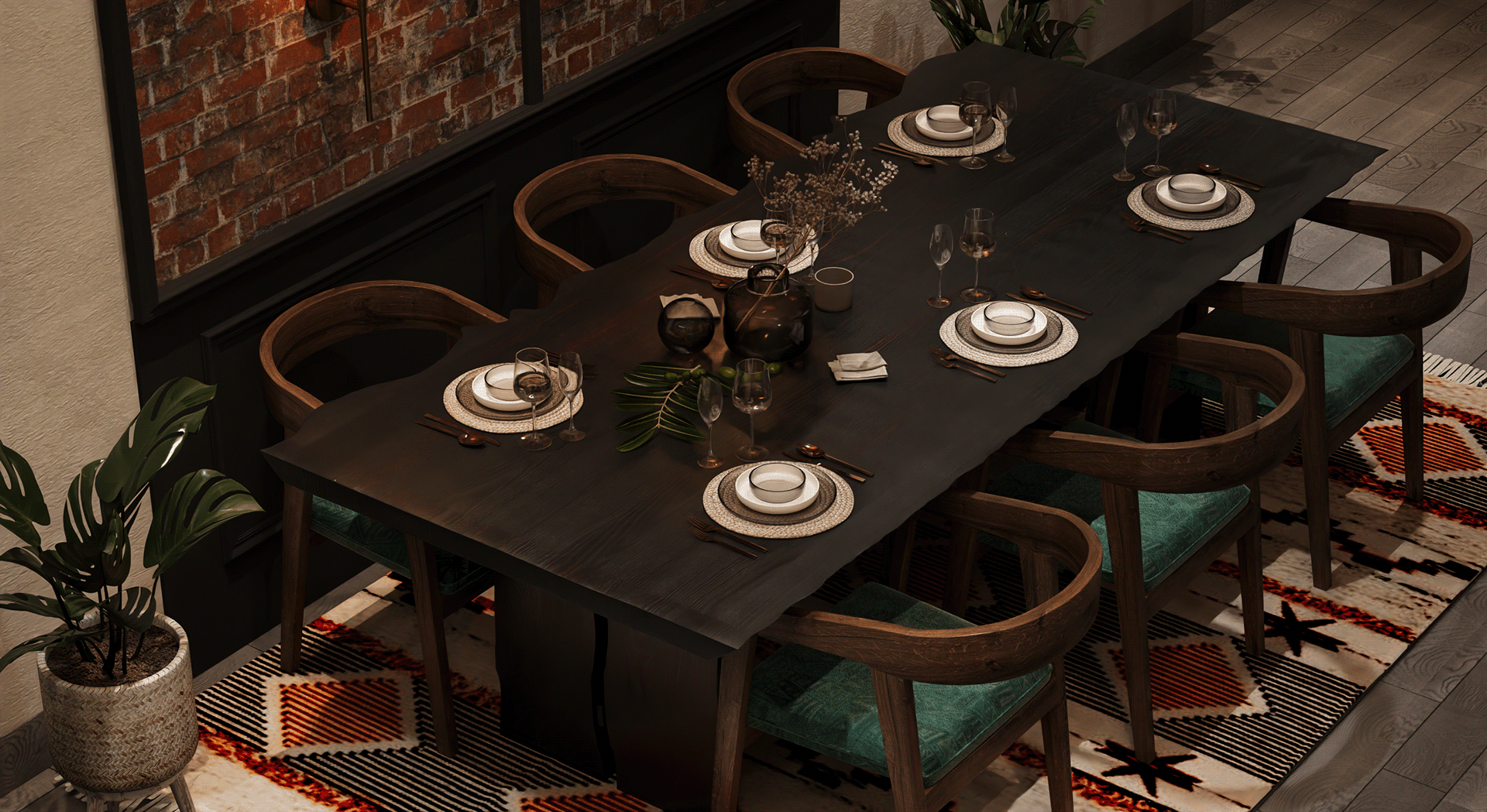 波西米亚风格温馨客厅内饰丨KA INNOVATIONS-4