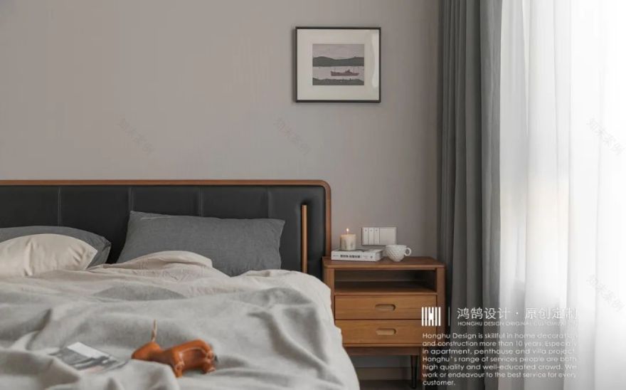 路劲铂郡 140㎡现代简约精装空间丨鸿鹄设计-16