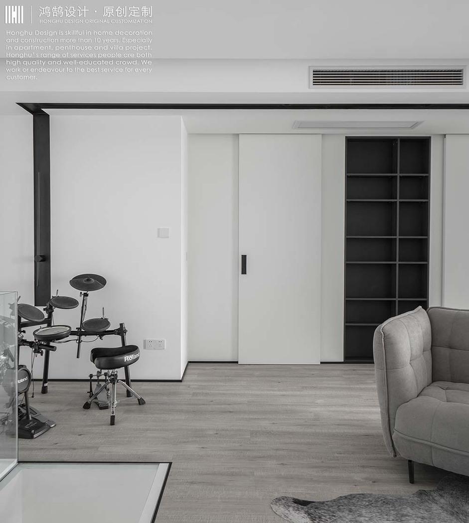 简约灰白空间,展现现代生活品质-23