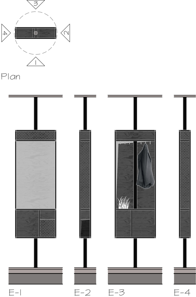 特拉维夫 44 平米公寓,深色设计诠释小空间魅力-102