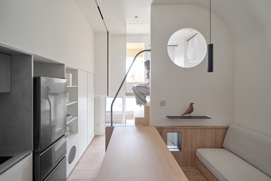 七坪小宅 刚刚好的生活风景丨中国台北丨虫点子设计-22