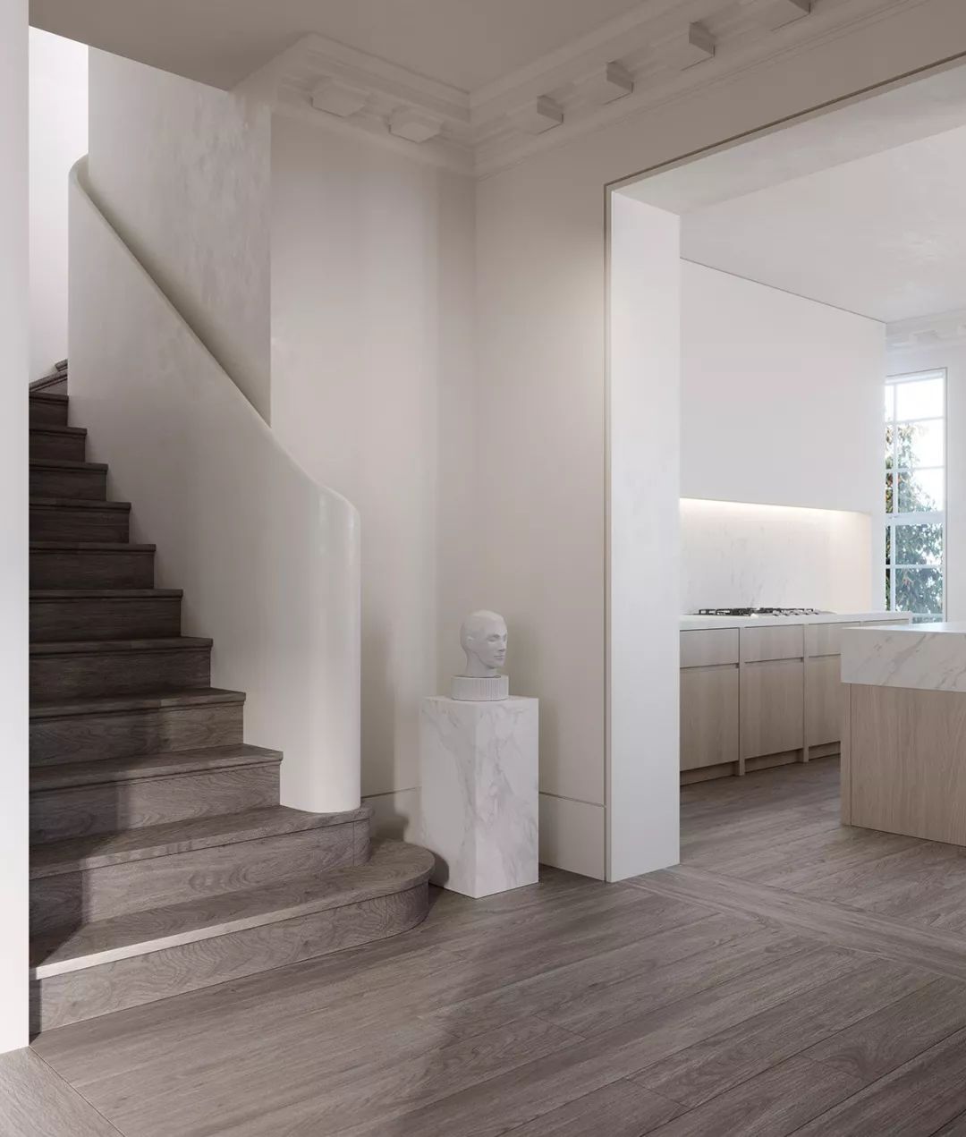 现代简约公寓设计,自然与优雅的完美融合-86