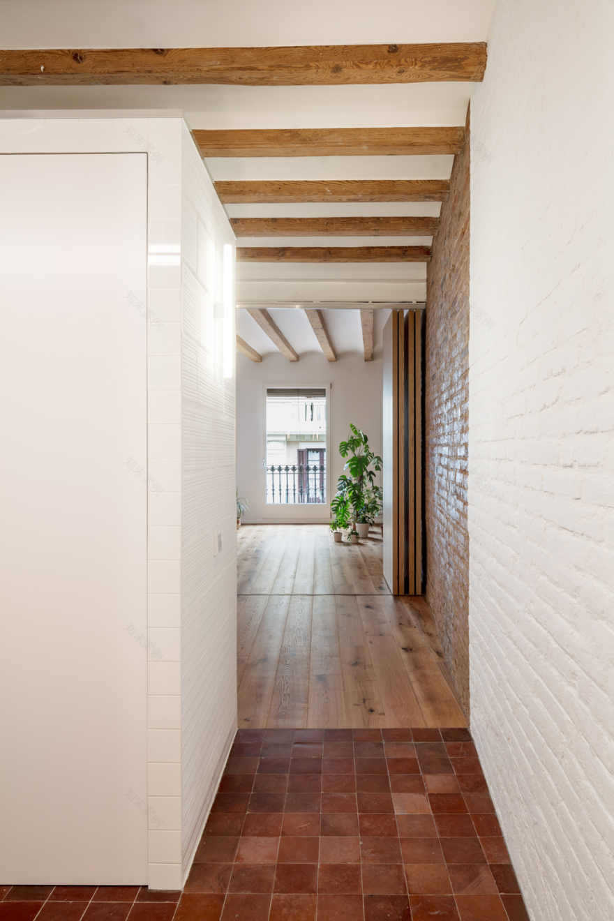 巴塞罗那百年建筑翻新公寓设计丨西班牙巴塞罗那-16