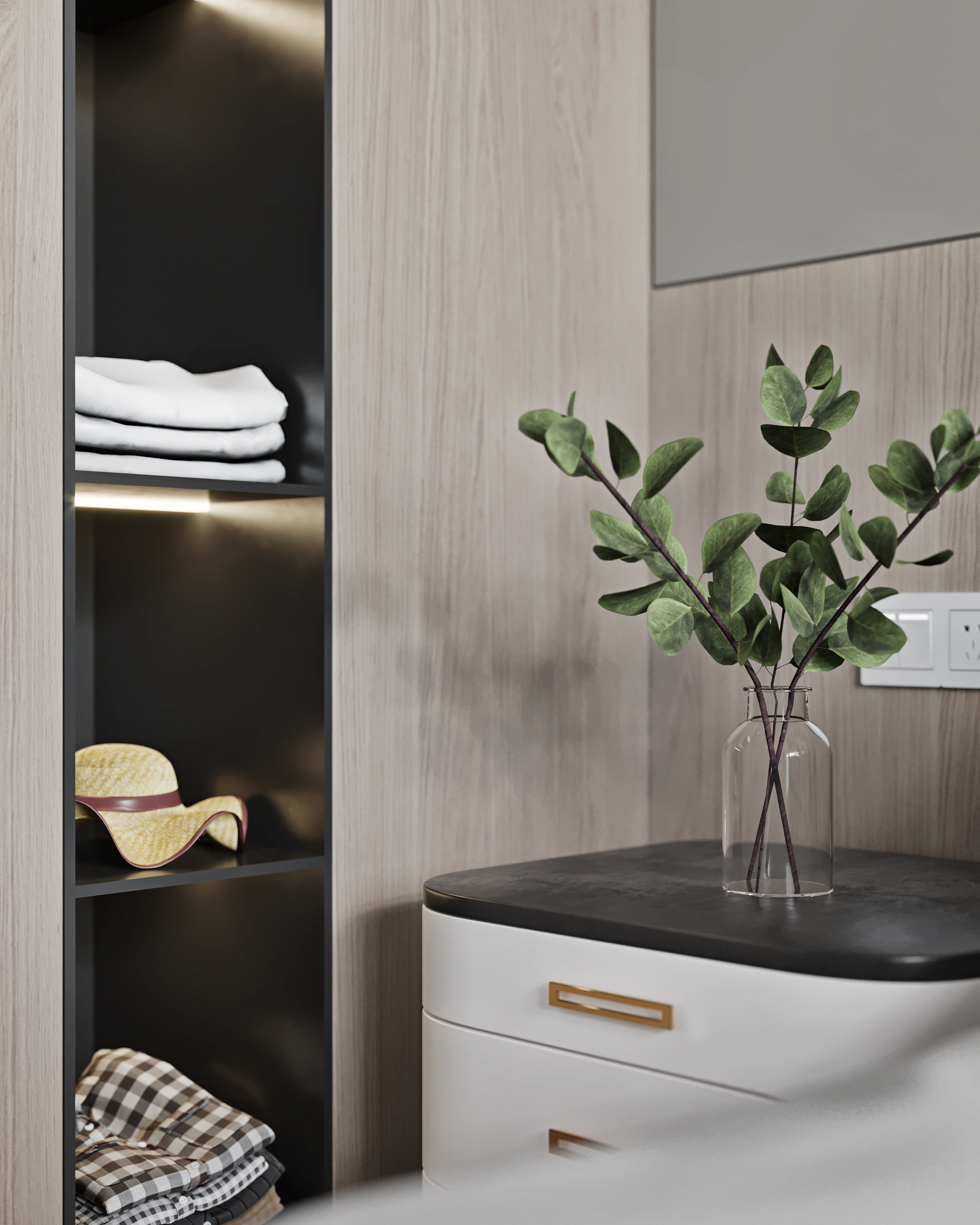 现代北欧风“陈陈家”设计 | 舒适宜居的艺术空间-18