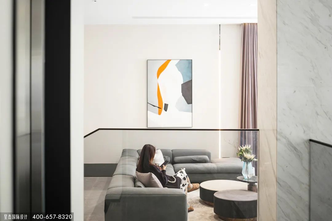 佘山玺樾现代简约别墅设计丨中国上海丨星杰-54