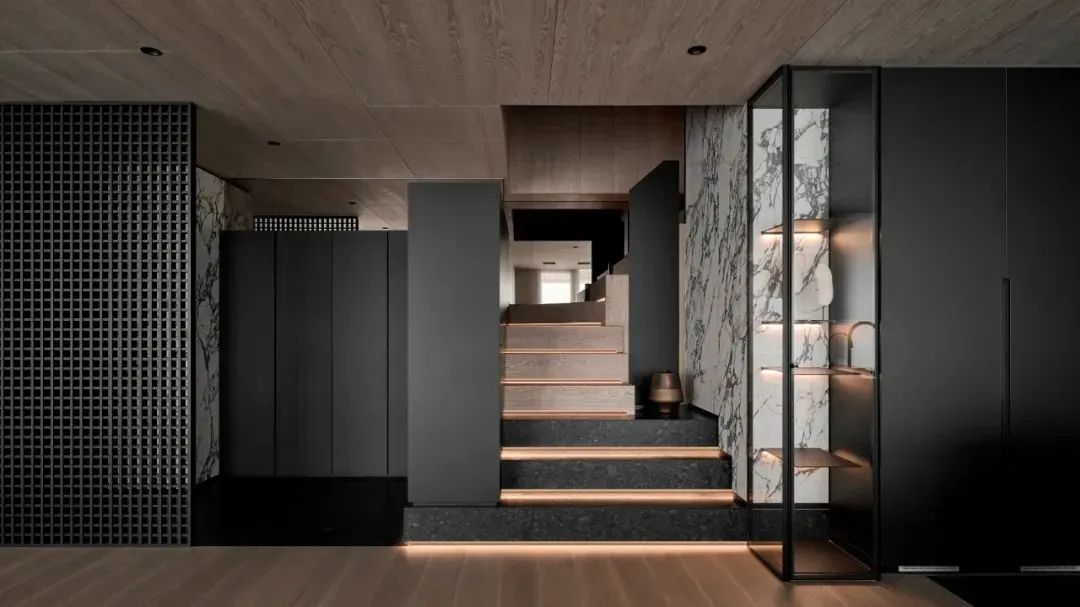 320㎡深色系当代轻奢丨唐忠汉-6
