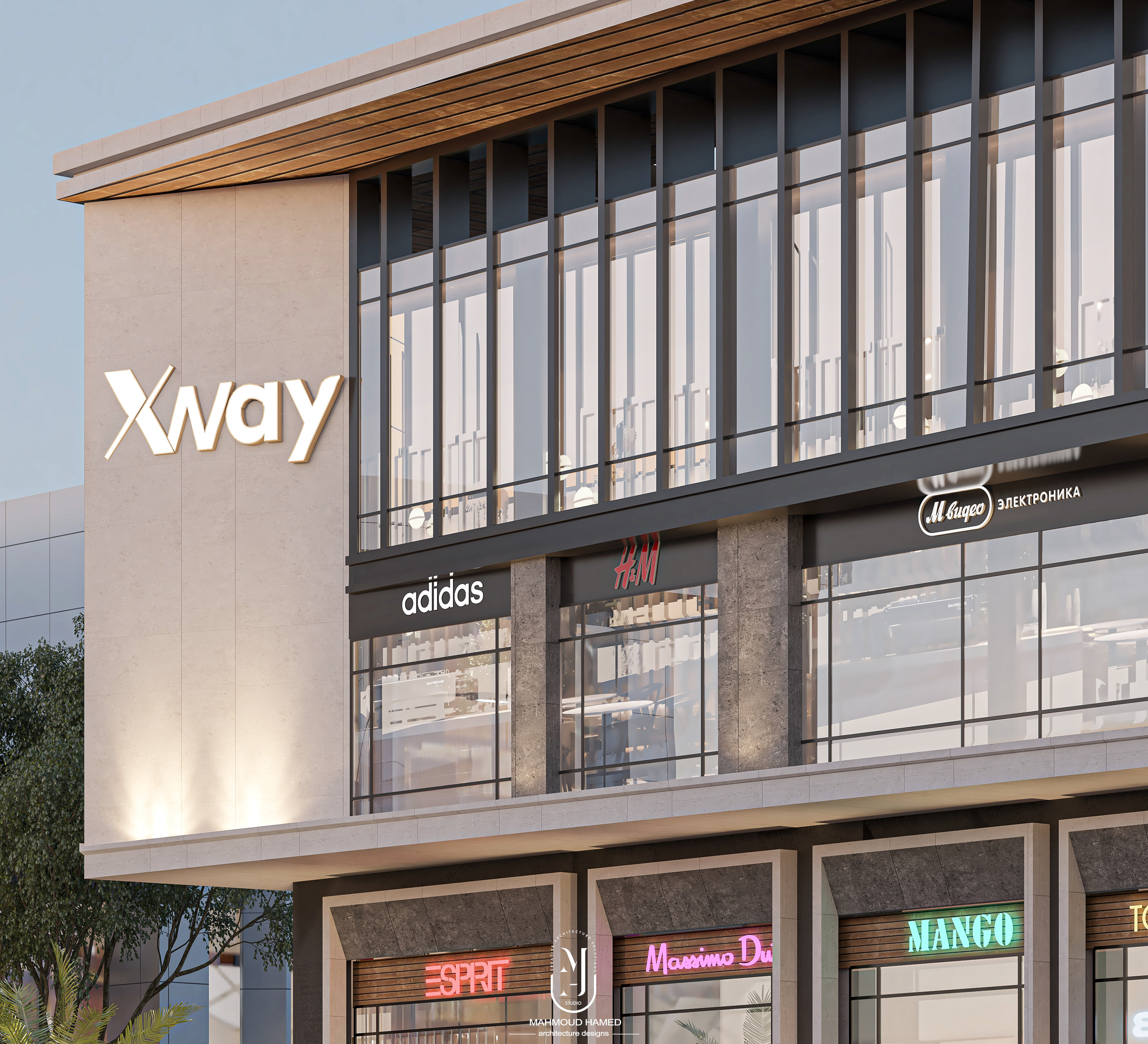 modern mall facade-4