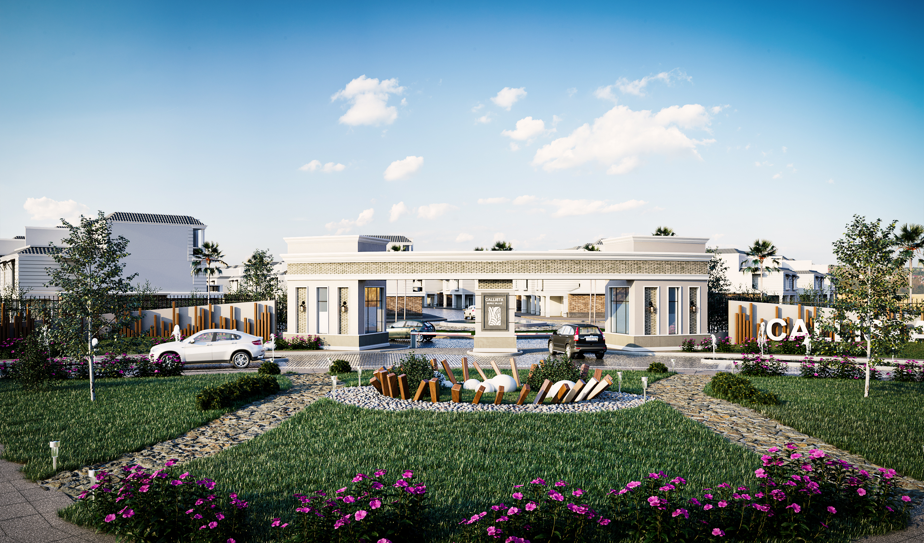 卡利塔穆鲁伊别墅小区丨埃及亚历山大丨GATE  LANDSCAPE_ MSQUE-5