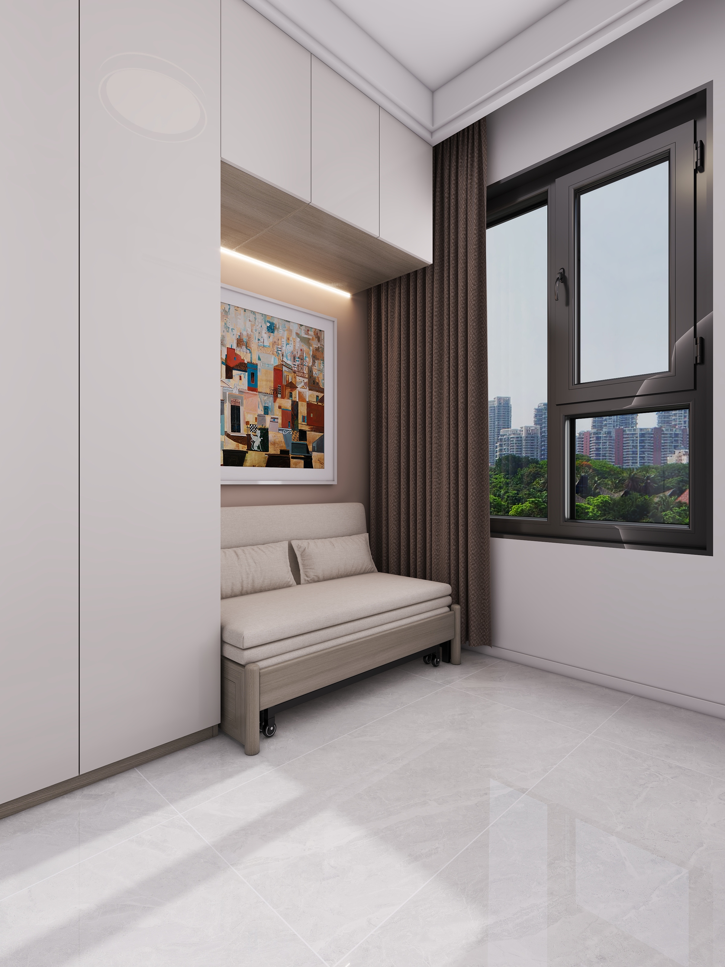 四川成都新津五峰安置房（71平方现代简约两居室）-38