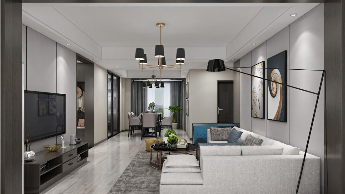 吉首市吉大五十二栋现代风格家居设计-15