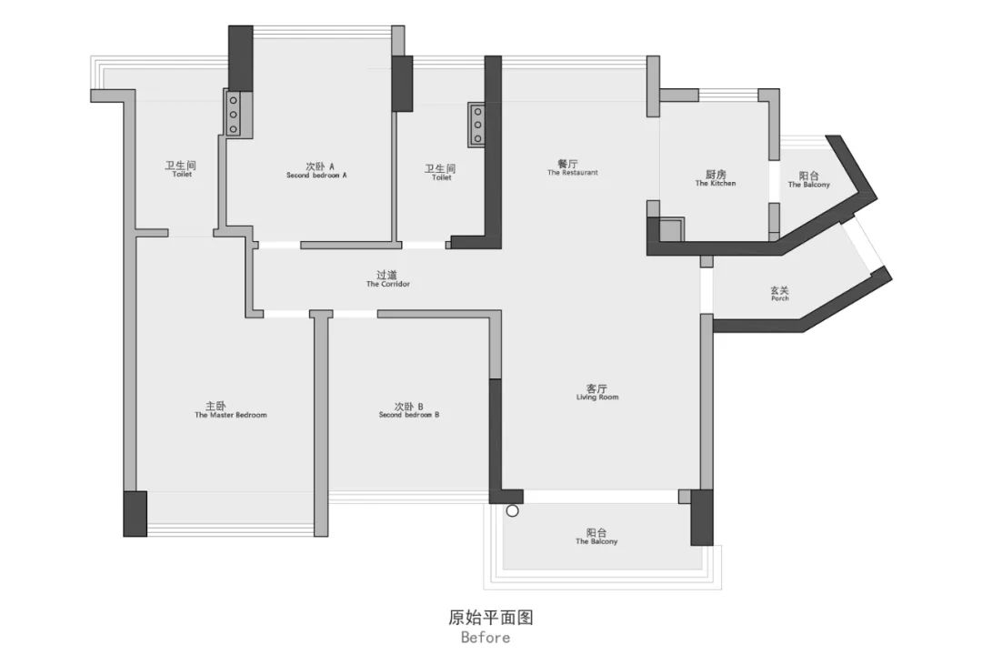 简约灰调之家丨中国广州丨301 设计研究所-6