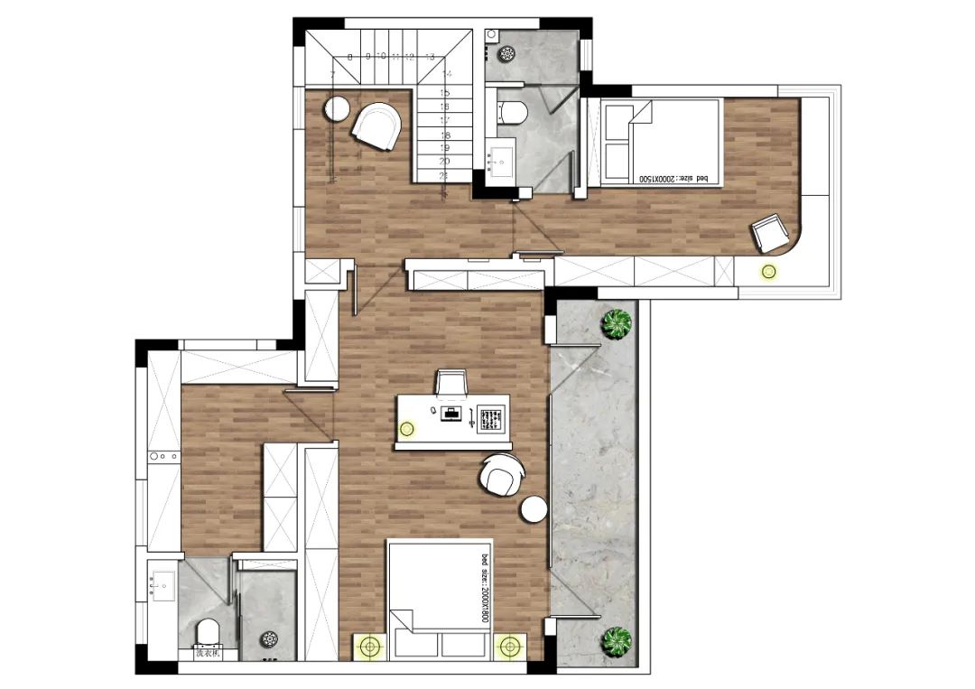 融创桃源府新中式别墅设计丨青马别墅空间设计-38