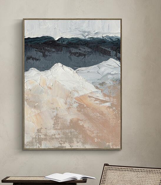 分享几幅手绘肌理画-7