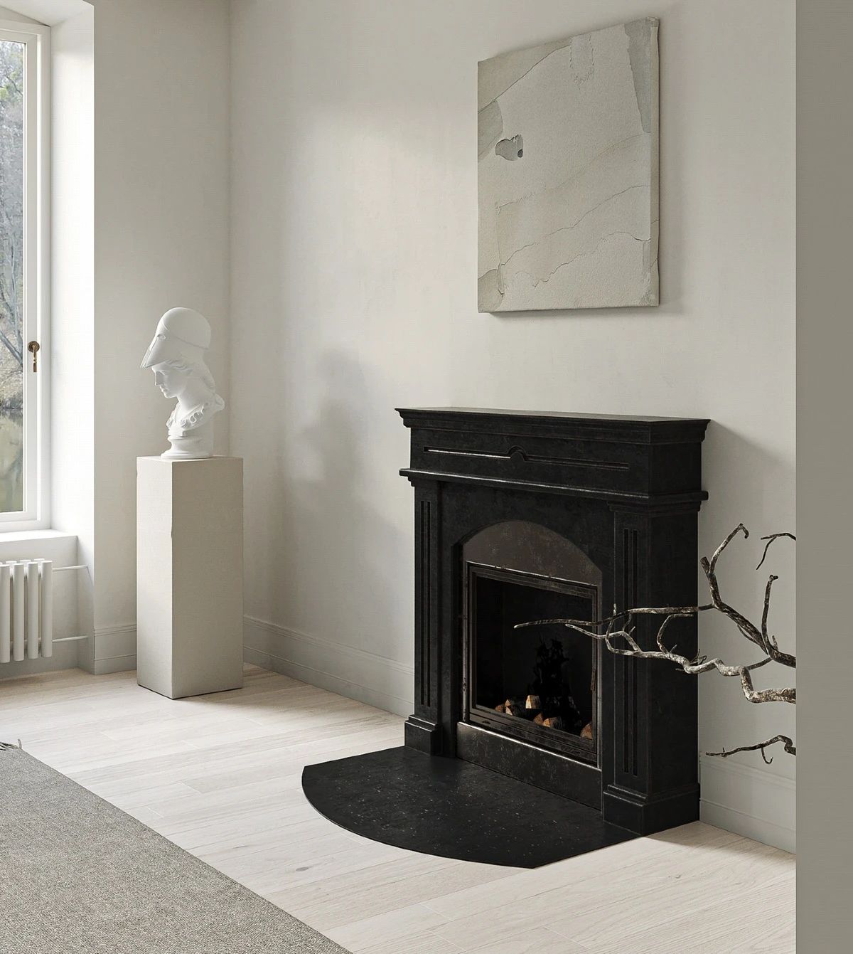 复古文艺宅设计丨空间设计-17