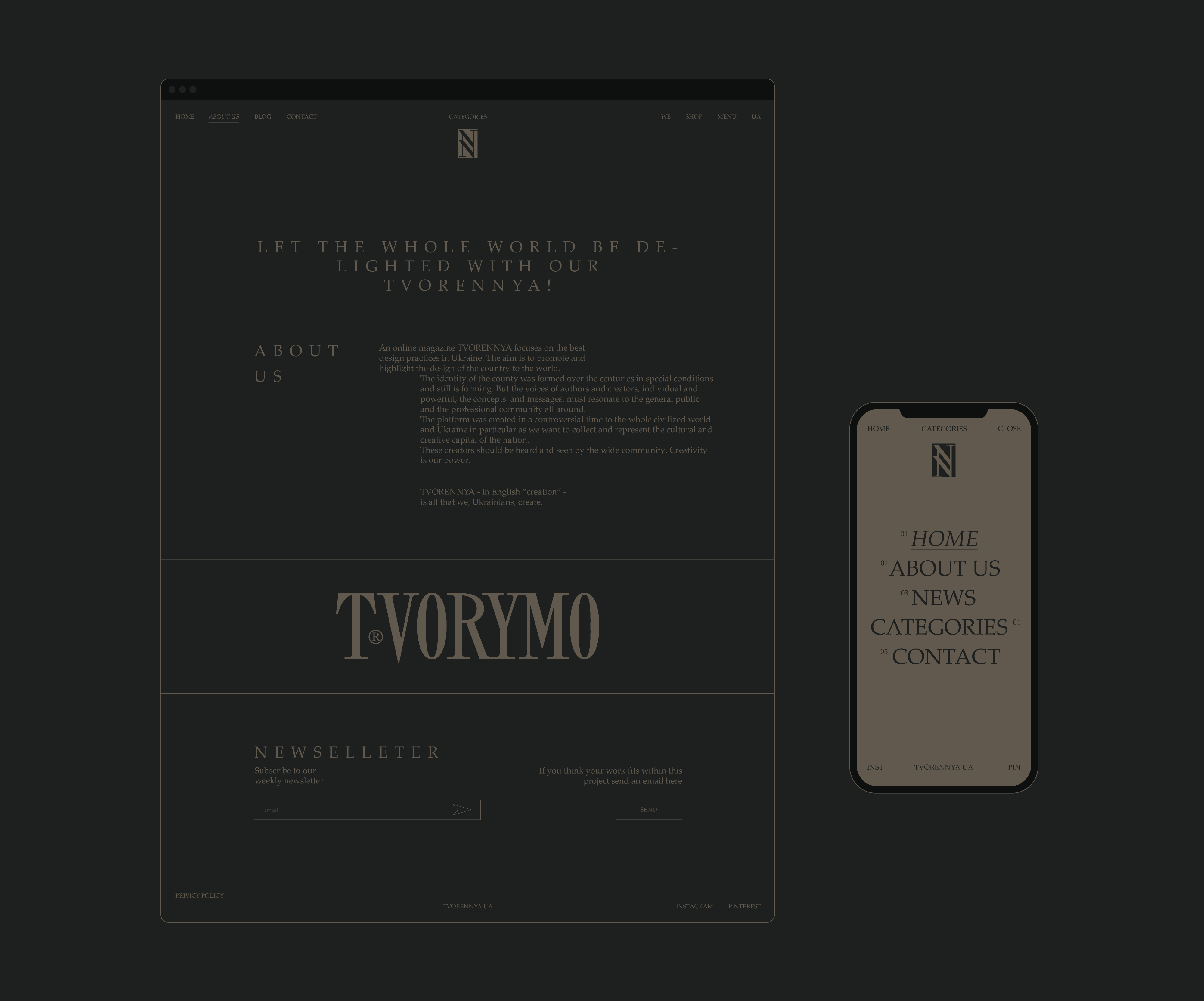 TVORENNYA杂志品牌与网站设计丨Sofia,Khrystyna Davydenko等-21
