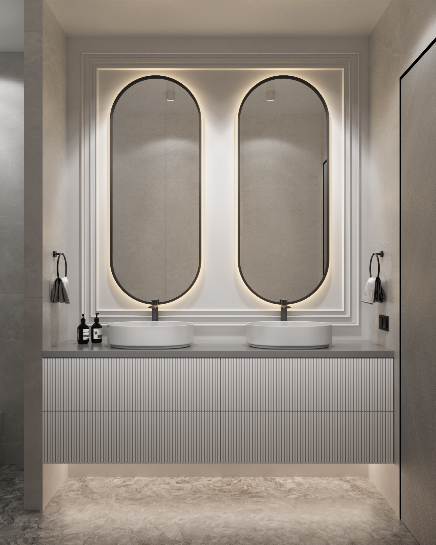 3D визуализация 3х санузлов-0