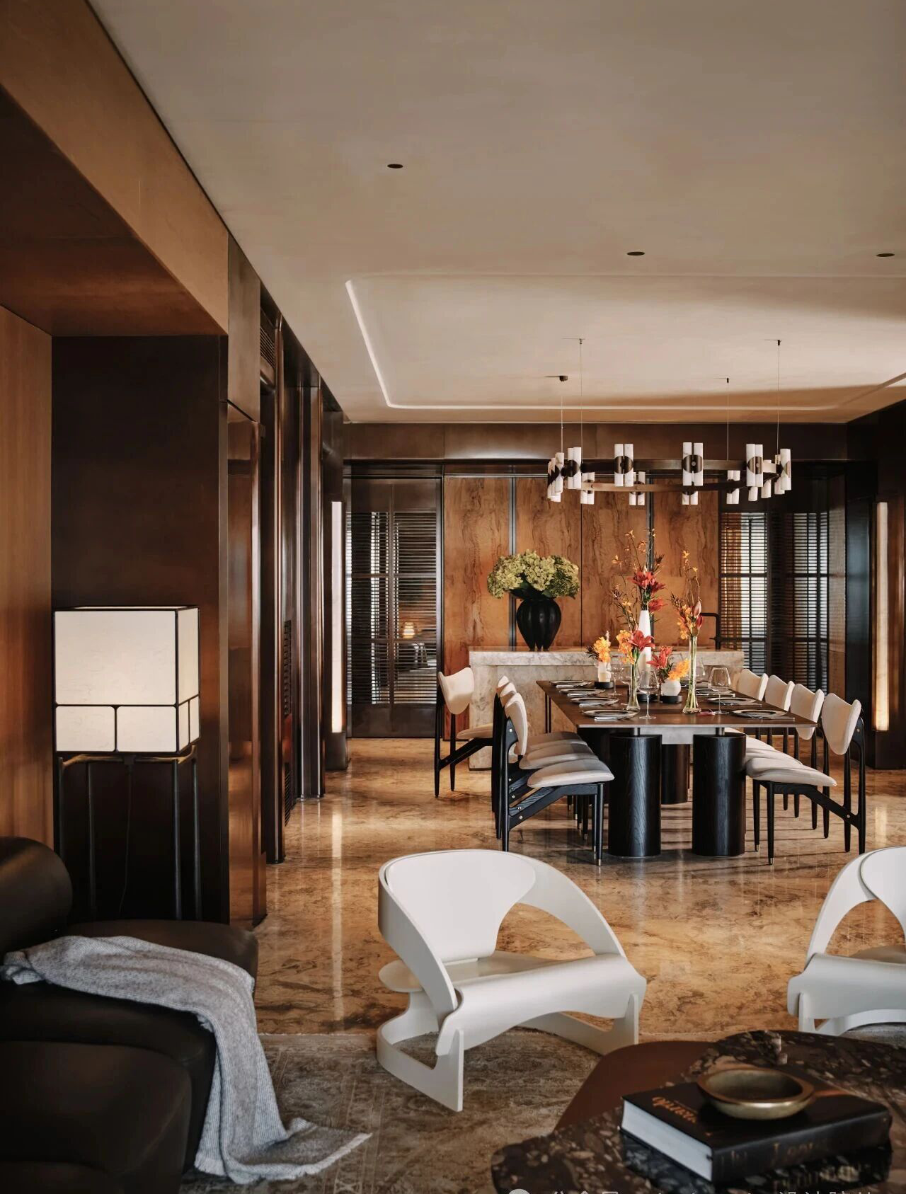 上海静安傲舍云境楼王样板间丨中国上海丨无间设计-44