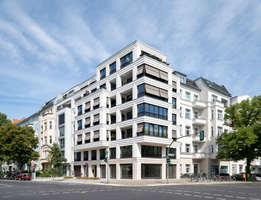 柏林Joachim Friedrich大街住宅及商业建筑丨德国柏林丨Jan Kleihues与Götz Kern-0
