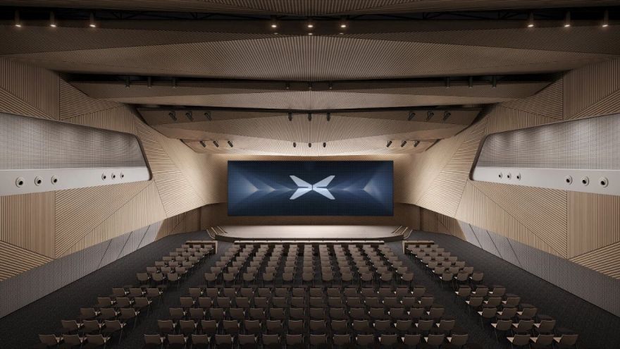 小鹏汽车新总部丨中国广州丨建筑事务所孙伟团队,华阳国际-26