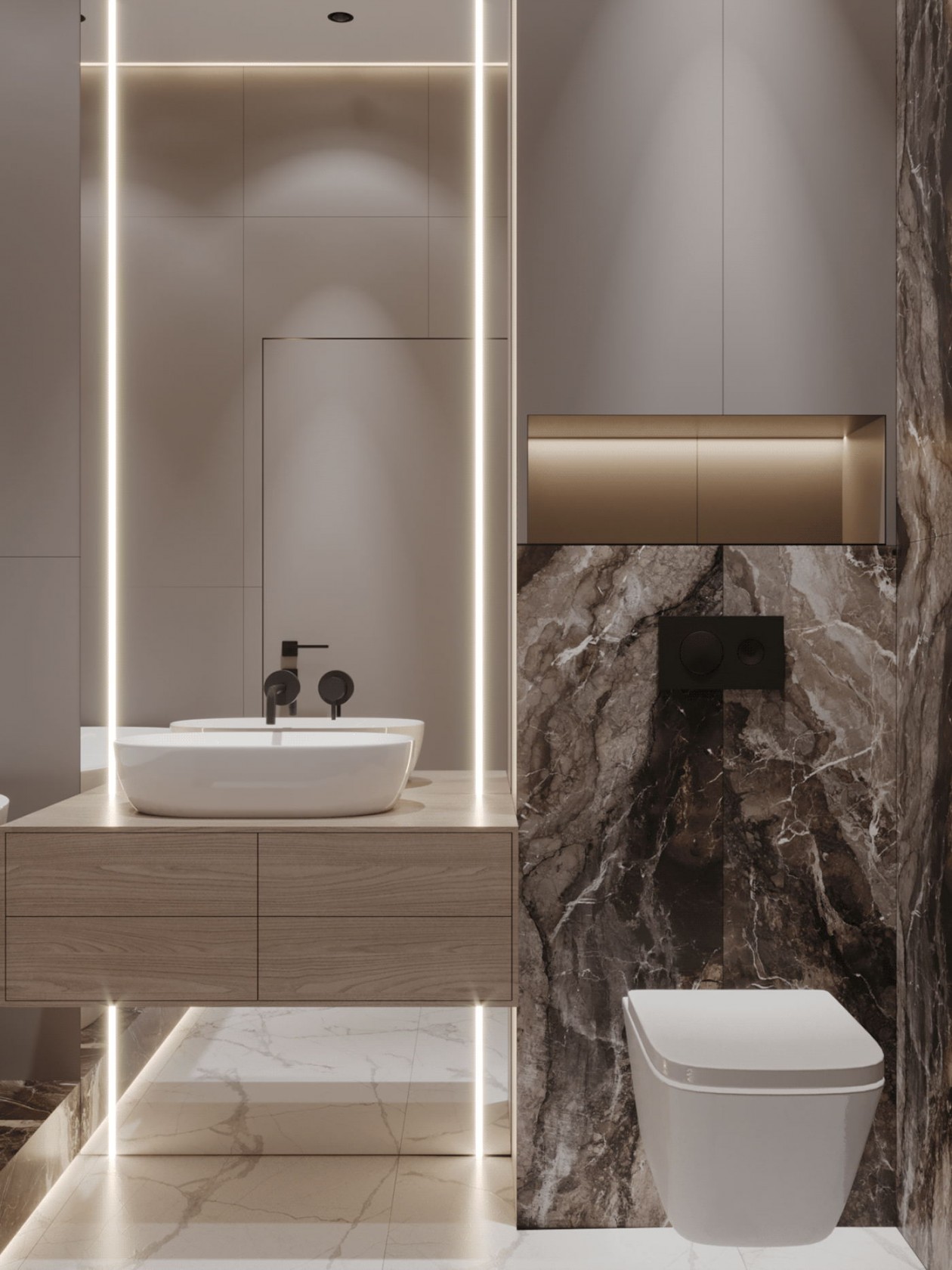 90㎡ 白色系空间设计-22