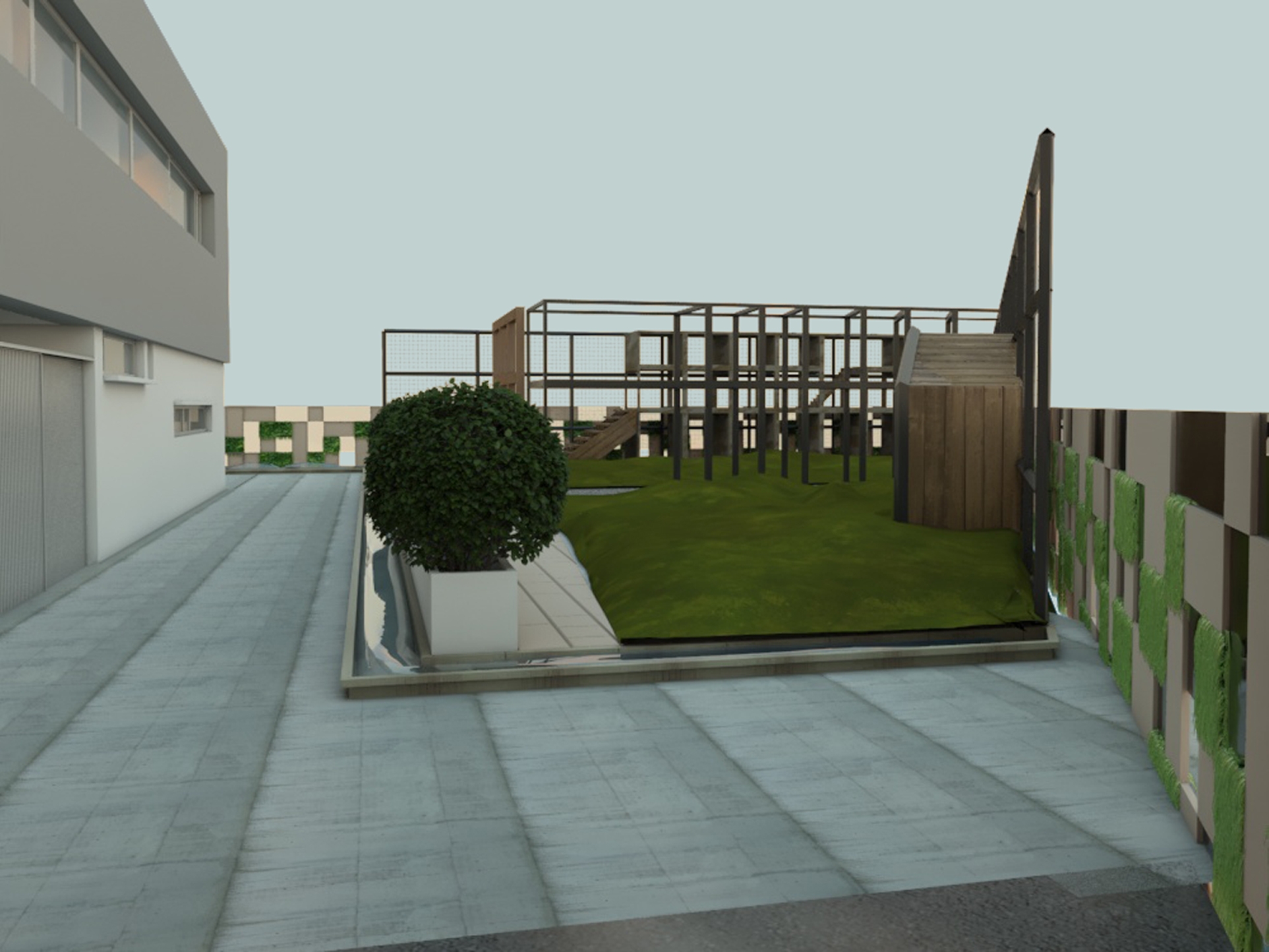 别墅项目景观丨埃及亚历山大丨亚历山大大学建筑系-11